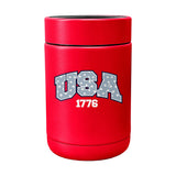 4th of July Powder Red USA Coat Coolie - Logo Brands - Flyclothing LLC