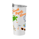 North Myrtle Beach 20oz Native Powder Coat Tumbler - Logo Brands - Flyclothing LLC