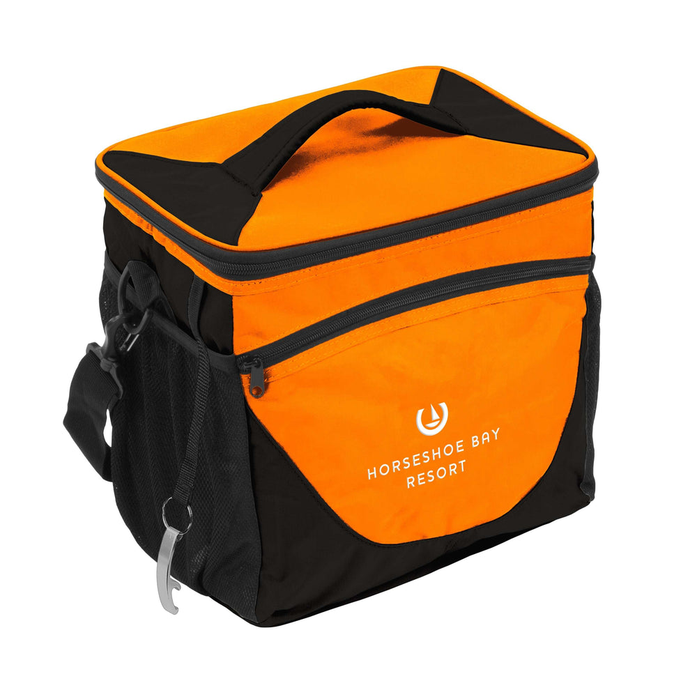 Horseshoe Bay Resort Tangerine 24 Can Cooler - Logo Brands - Flyclothing LLC
