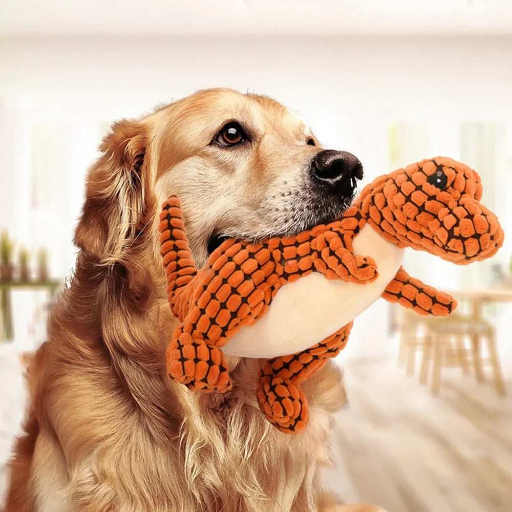 Cats and Dogs Pet Plush Dinosaur Toys Interactive Dog Chew Toys Plush Stuffing Pet Supplies Dog Toys for Small Dogs - ZeeBelle.com - Flyclothing LLC