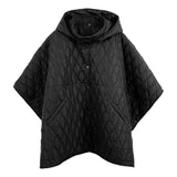 Wave Pattern Padded Cape - Madeline Love - Flyclothing LLC