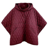 Wave Pattern Padded Cape - Madeline Love - Flyclothing LLC