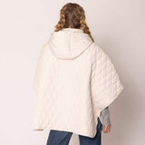 Wave Pattern Padded Cape - Madeline Love - Flyclothing LLC