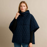 Wave Pattern Padded Cape - Madeline Love - Flyclothing LLC