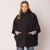 Puffer Cape Poncho - Madeline Love - Flyclothing LLC