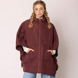 Puffer Cape Poncho - Madeline Love - Flyclothing LLC