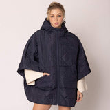 Puffer Cape Poncho - Madeline Love - Flyclothing LLC