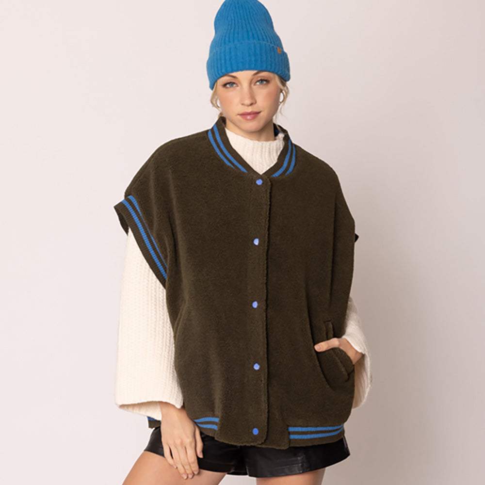 College Game Day Sherpa Vest - Madeline Love - Flyclothing LLC