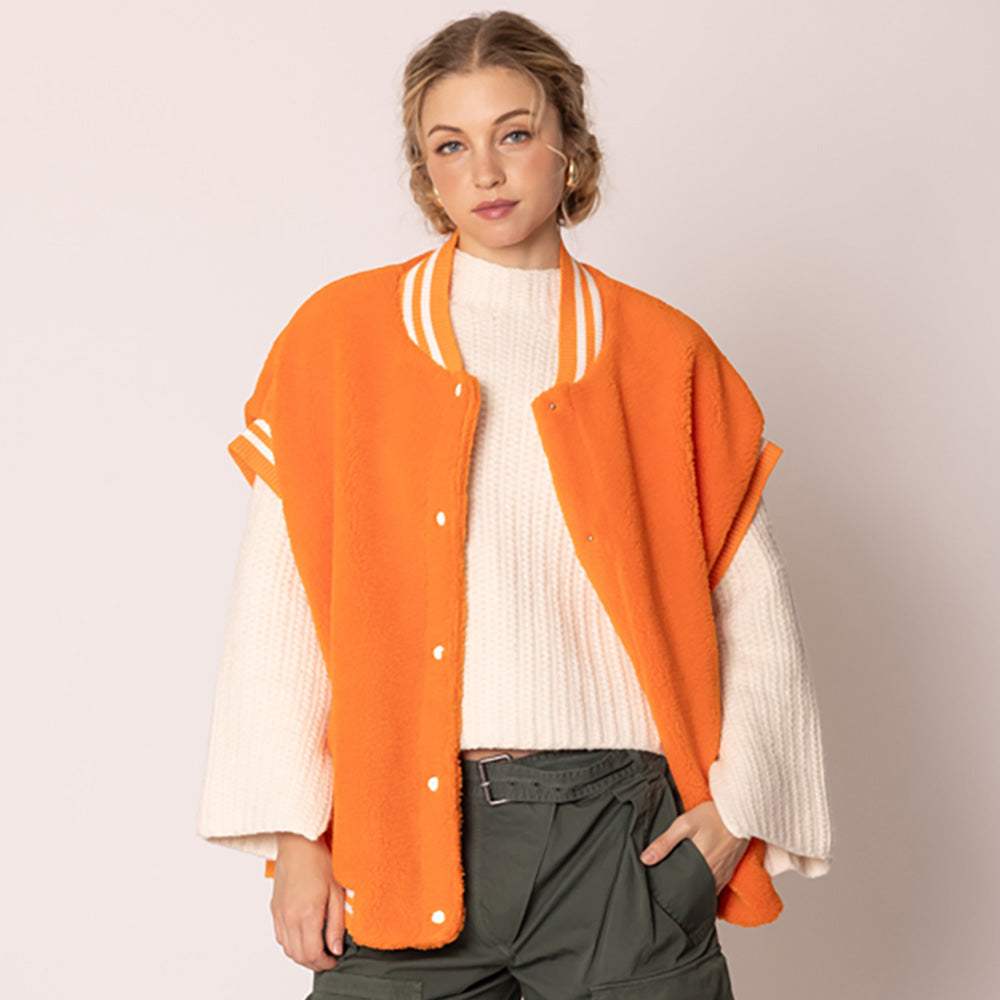 College Game Day Sherpa Vest - Madeline Love - Flyclothing LLC