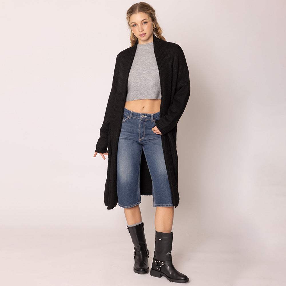 Shawl Collar Cardigan - Madeline Love - Flyclothing LLC