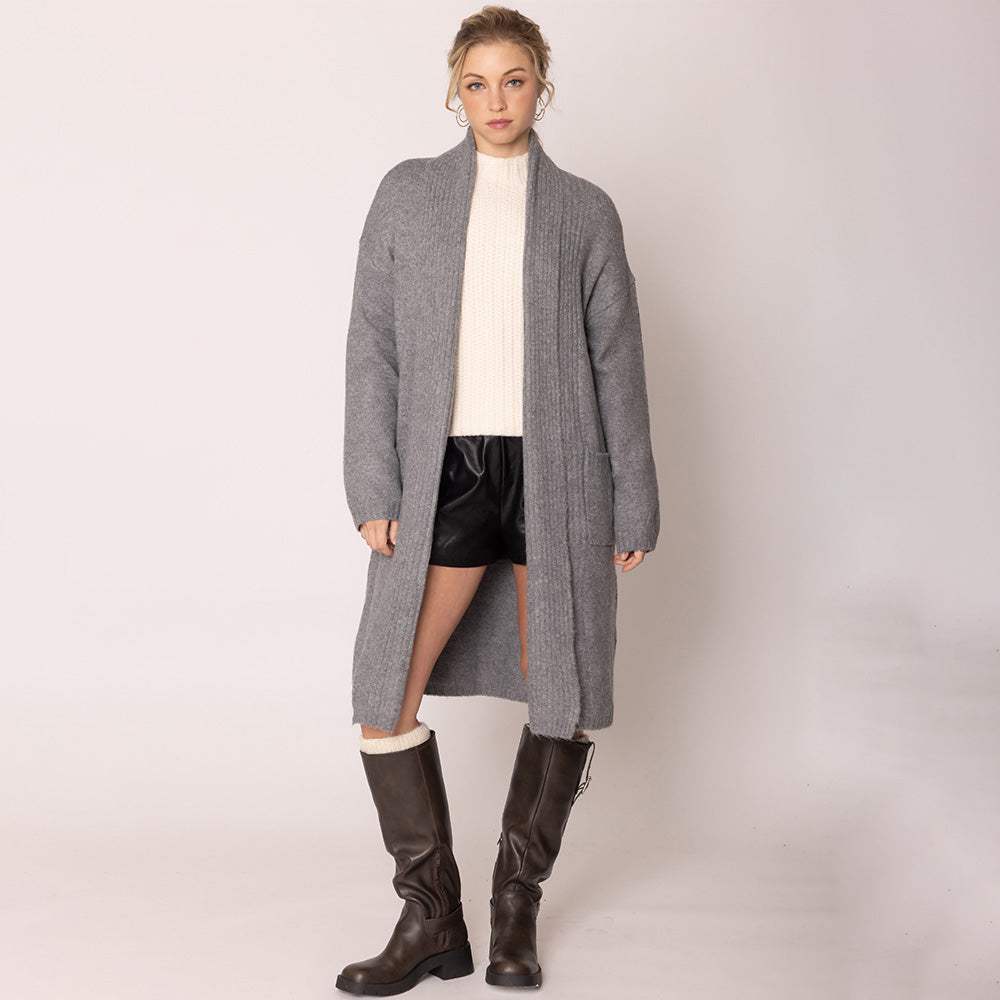 Shawl Collar Cardigan - Madeline Love - Flyclothing LLC
