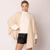 Lurex Kimono Poncho - Madeline Love - Flyclothing LLC