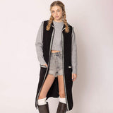 Long Hood Vest - Madeline Love - Flyclothing LLC