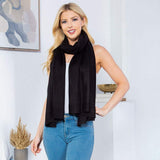 Plain Shawl Poncho Scarf - Madeline Love - Flyclothing LLC