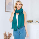 Plain Shawl Poncho Scarf - Madeline Love - Flyclothing LLC