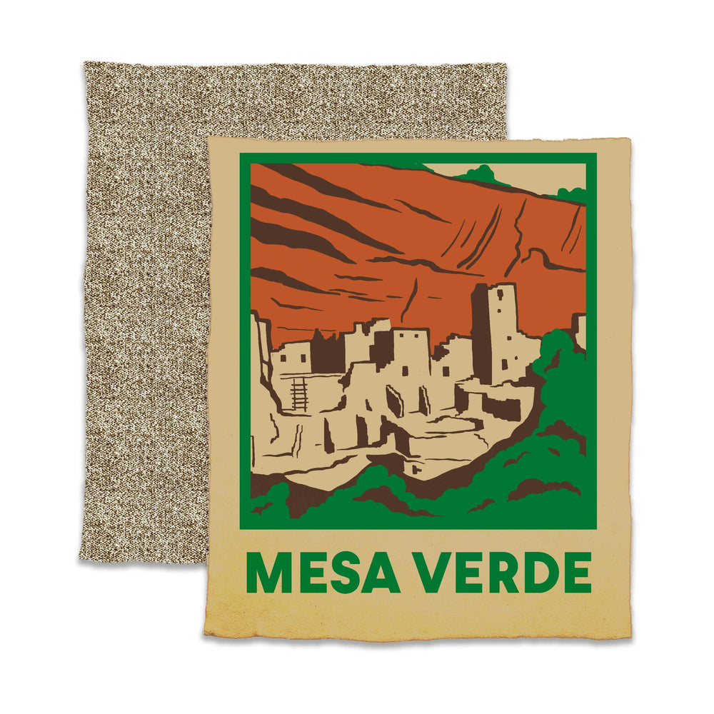 Mesa Verde National Park Cliff Dwellings Luxe Dreams Throw - Logo Brands - Flyclothing LLC