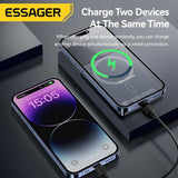 Essager Thin Wireless Power Bank Magnetic 20W 5000mAh Portable Fast Charging External Battery for Magsafe For iPhone 16 15 14 13 - ZeeBelle.com - Flyclothing LLC