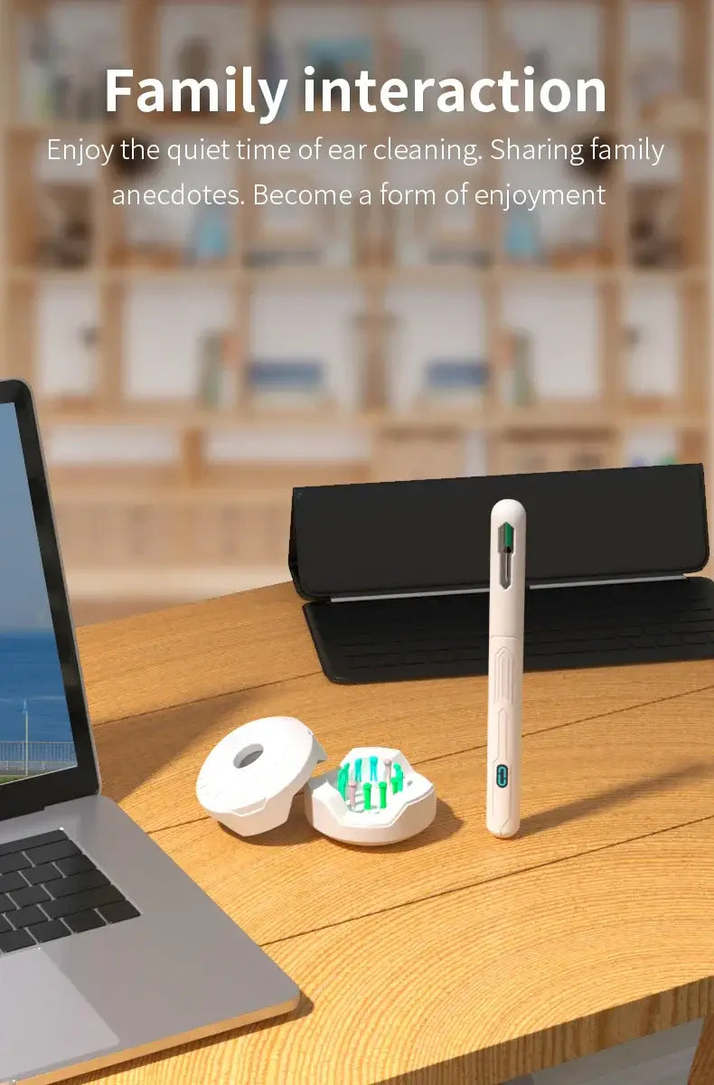 Ear Cleaner with Camera Set HD Ear Sticks Otoscope USB C Charging Endoscope Wax Removal Tool Earpick Ear Cleaning Set NK3 Pro - ZeeBelle.com - Flyclothing LLC