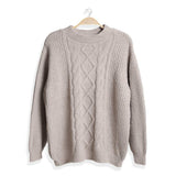 Solid Color Ribbed Sweater - Madeline Love - Flyclothing LLC