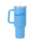 Ripken Baseball 40oz Powder Logo Powder Coat Tumbler - Logo Brands - Flyclothing LLC