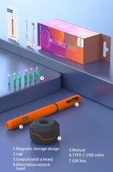 Ear Cleaner with Camera Set HD Ear Sticks Otoscope USB C Charging Endoscope Wax Removal Tool Earpick Ear Cleaning Set NK3 Pro - ZeeBelle.com - Flyclothing LLC