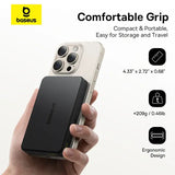 Baseus Magnetic Power Bank 22.5W Type C PowerBank Qi2 15W Wireless Charging External Battery For iPhone 16 15 14 13 Pro Max - ZeeBelle.com - Flyclothing LLC