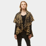 Diameter Animal Print Cape Vest - Madeline Love - Flyclothing LLC