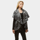 Diameter Animal Print Cape Vest - Madeline Love - Flyclothing LLC
