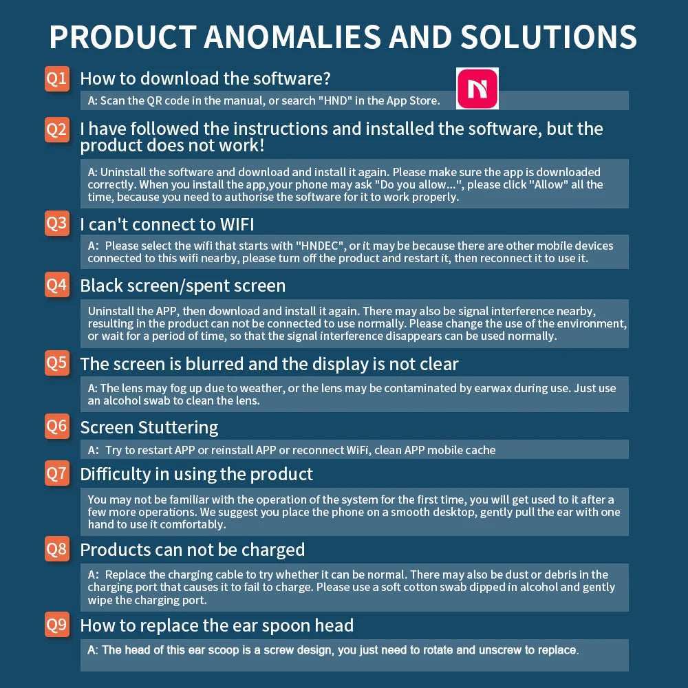 Ear Cleaner with Camera Set HD Ear Sticks Otoscope USB C Charging Endoscope Wax Removal Tool Earpick Ear Cleaning Set NK3 Pro - ZeeBelle.com - Flyclothing LLC