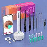 Ear Cleaner with Camera Set HD Ear Sticks Otoscope USB C Charging Endoscope Wax Removal Tool Earpick Ear Cleaning Set NK3 Pro - ZeeBelle.com - Flyclothing LLC