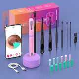 Ear Cleaner with Camera Set HD Ear Sticks Otoscope USB C Charging Endoscope Wax Removal Tool Earpick Ear Cleaning Set NK3 Pro - ZeeBelle.com - Flyclothing LLC