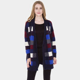 Plaid Check Cardigan - Madeline Love - Flyclothing LLC