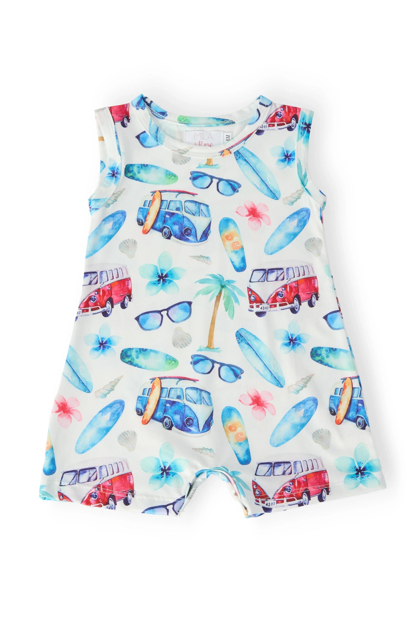 Aloha Shorty One-Piece - Mila & Rose ® - Flyclothing LLC