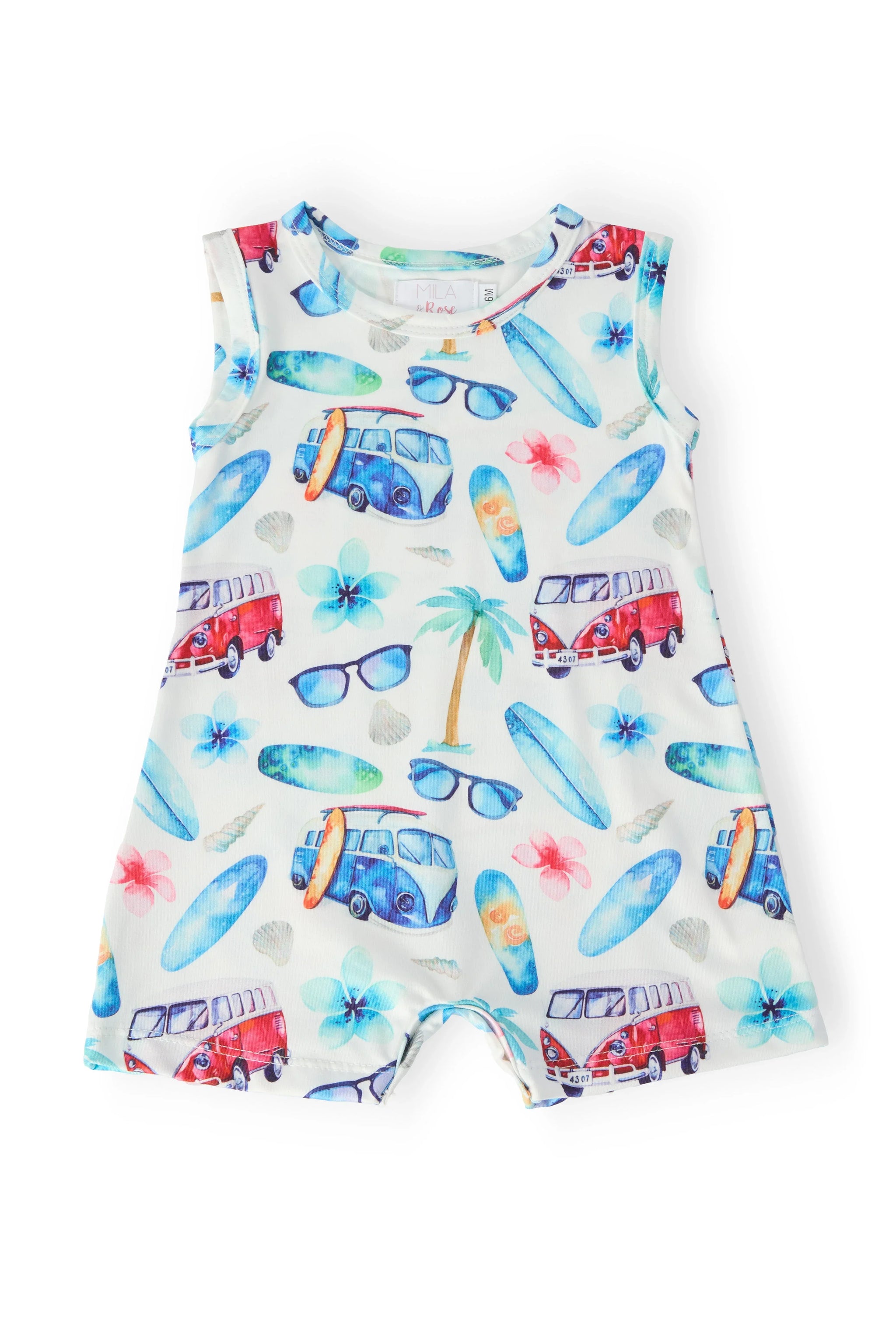 Aloha Shorty One-Piece - Mila & Rose ® - Flyclothing LLC