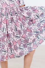 SALE Cheer S/S Pocket Twirl Dress - Mila & Rose ® - Flyclothing LLC