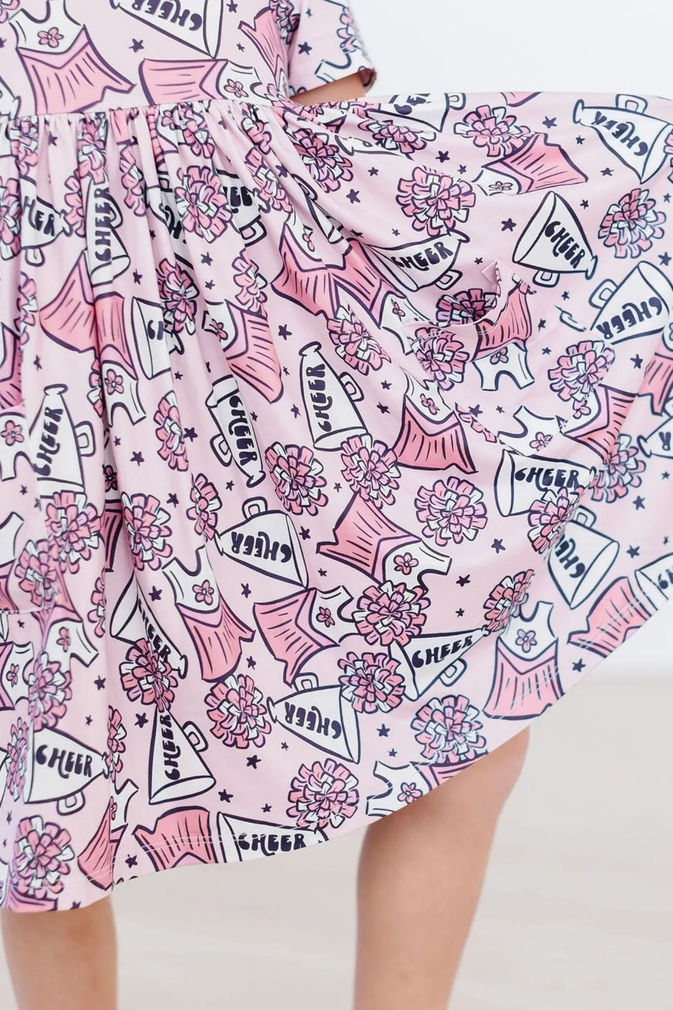 SALE Cheer S/S Pocket Twirl Dress - Mila & Rose ® - Flyclothing LLC