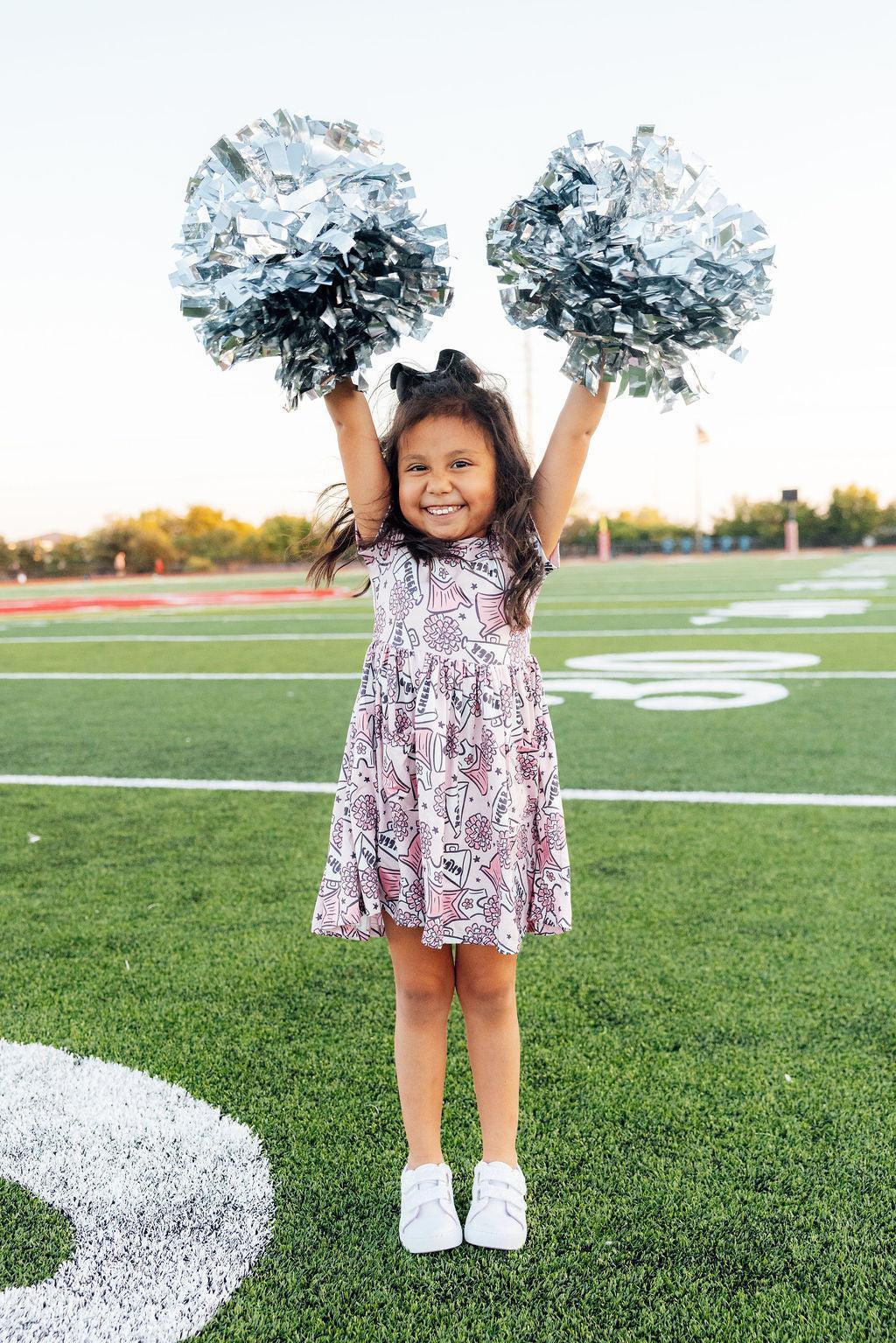 SALE Cheer S/S Pocket Twirl Dress - Mila & Rose ® - Flyclothing LLC