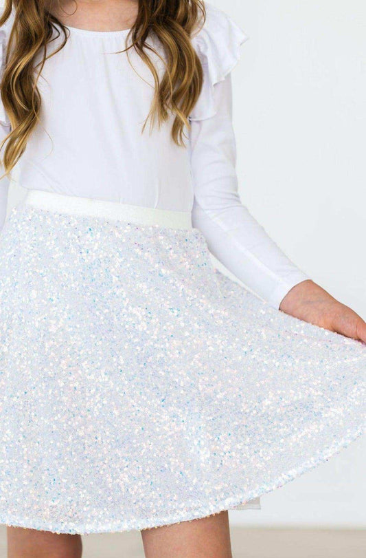 SALE Disco Sequin Twirl Skort - Mila & Rose ® - Flyclothing LLC