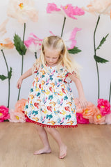 Rooster Pom Pom Dress - Mila & Rose ® - Flyclothing LLC