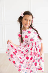 SALE Star Student 3/4 Sleeve Pocket Twirl Dress - Mila & Rose ® - Flyclothing LLC