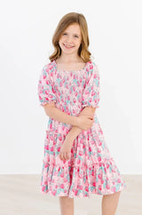 SALE Strawberry Shortcake Smocked Ruffle Dress - Mila & Rose ® - Flyclothing LLC