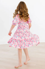 SALE Strawberry Shortcake Smocked Ruffle Dress - Mila & Rose ® - Flyclothing LLC