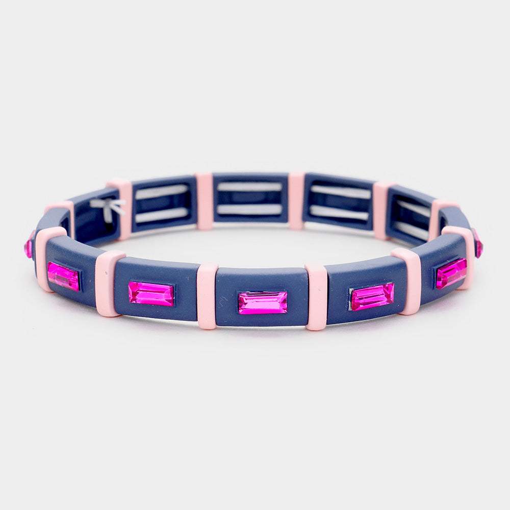 Lego Crystal Stretch Bracelet - Madeline Love - Flyclothing LLC