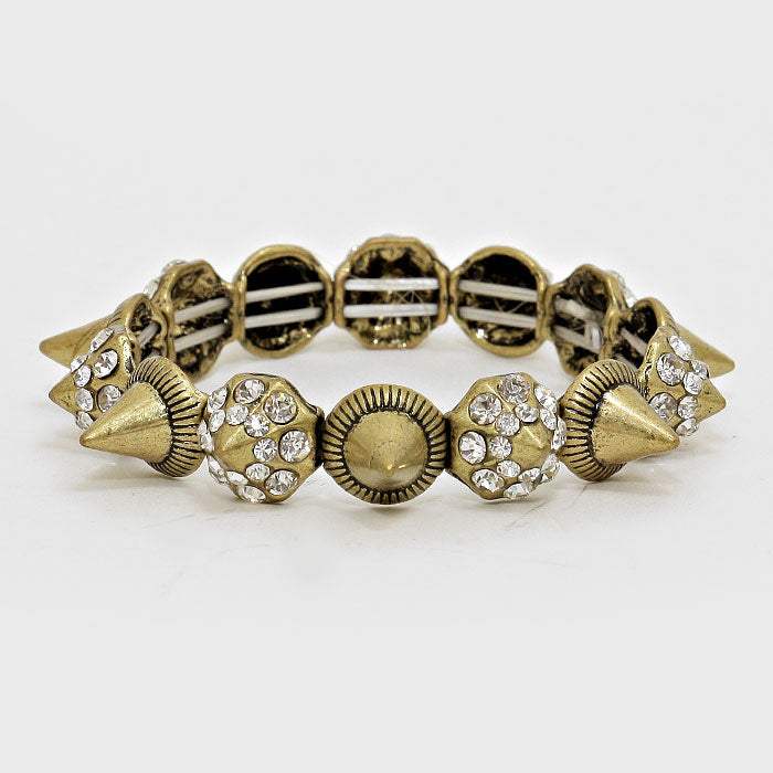 Stud Stretch Bracelet - Madeline Love - Flyclothing LLC