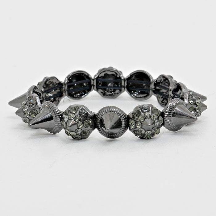 Stud Stretch Bracelet - Madeline Love - Flyclothing LLC