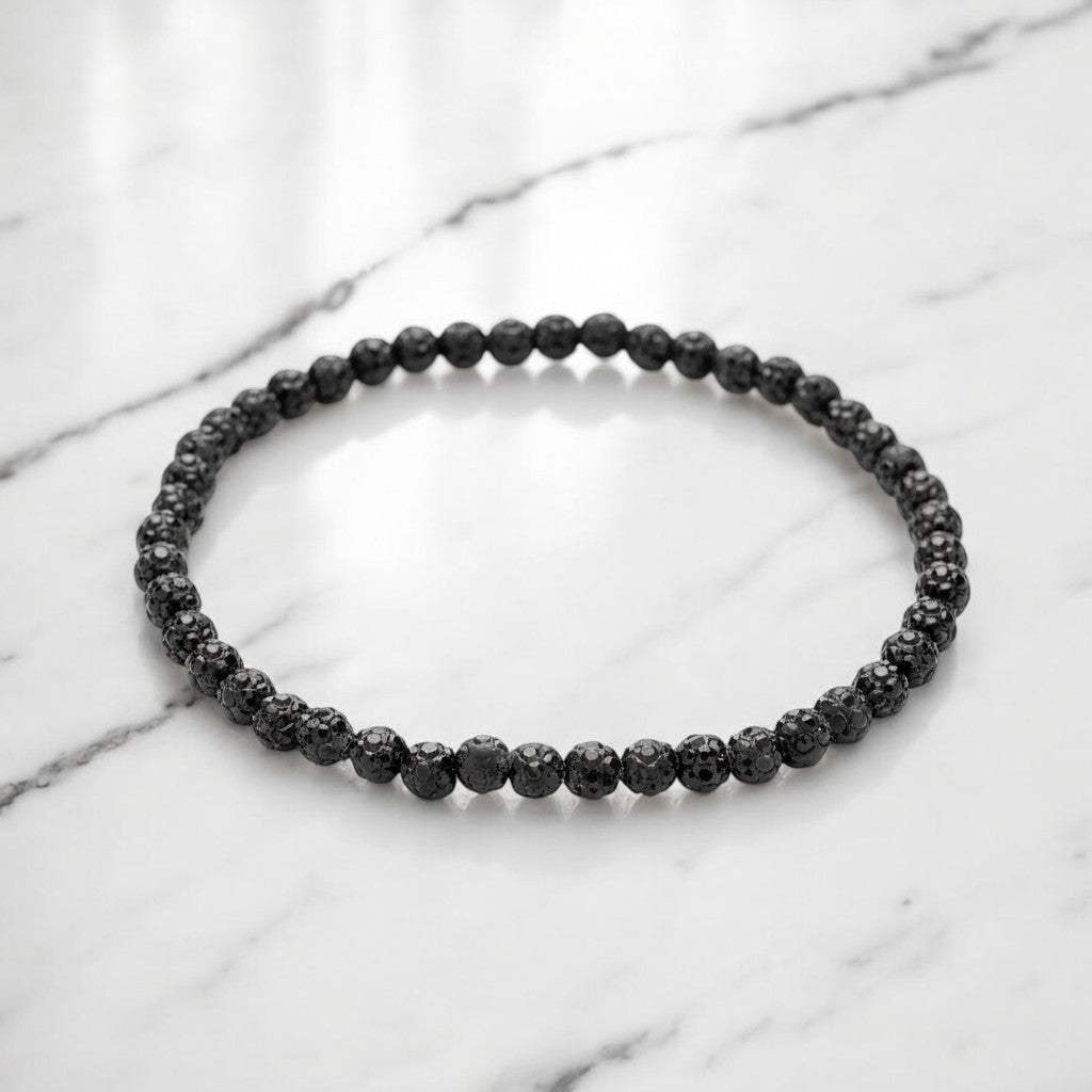 Rhinestone Pave Ball Stretch Bracelet - Madeline Love - Flyclothing LLC