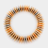 Metal Round Stretch Bracelet - Madeline Love - Flyclothing LLC