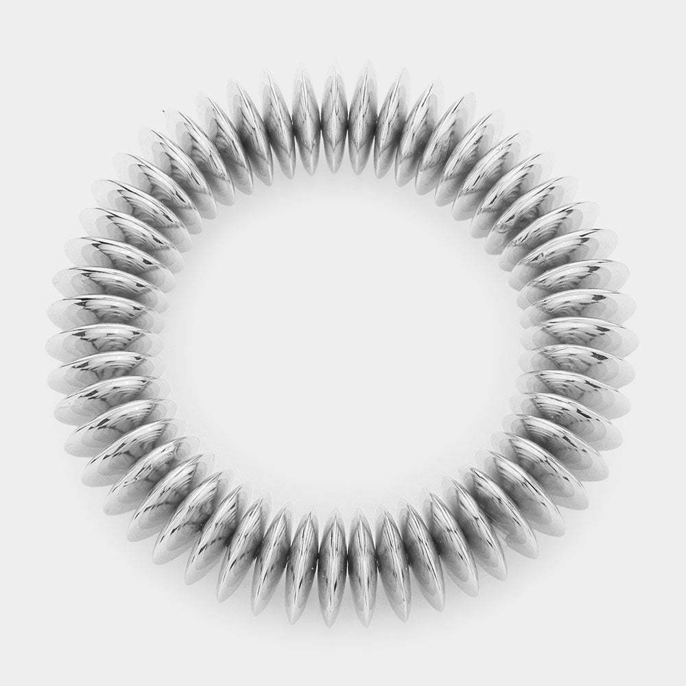 Metal Round Stretch Bracelet - Madeline Love - Flyclothing LLC