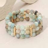 Multi Row Beaded Stretch Bracelet - Madeline Love - Flyclothing LLC