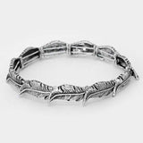 Feather Stretch Bracelet - Madeline Love - Flyclothing LLC